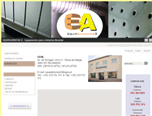 Tablet Screenshot of equipalimentar.com